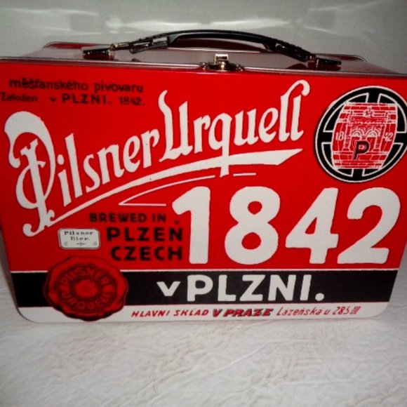 Pilsner URQUELL Dining Pilsner Urquell 842 Metal Lunch Box Chech 11